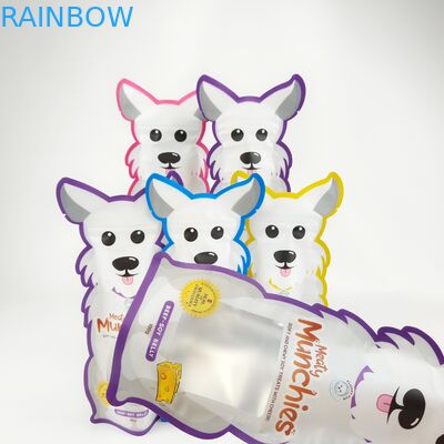 Tas Ziplock Mylar Stand Up Pengaman Anak 3.5g Die Cut Khusus Ketebalan 50 - 200 mikron