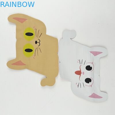 Tas Mylar Bukti Bau Berbentuk 3.5g Kantong Kemasan Aluminium Ziplock yang Dapat Ditutup Kembali