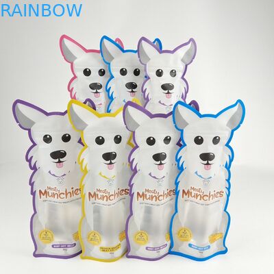 Die Cut Reusable Stand Up Ziplock Bags Bau Bukti 3.5g Mylar Bags