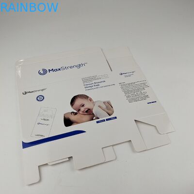 400g Kotak Penyimpanan Karton Kotak Kemasan Susu Persegi Panjang Disesuaikan