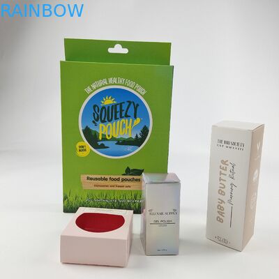 400g Kotak Penyimpanan Karton Kotak Kemasan Susu Persegi Panjang Disesuaikan