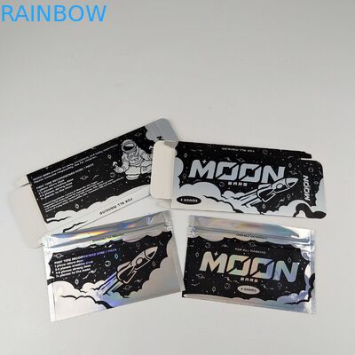 Chocolate Candy Bar Makanan Kemasan Kotak Kertas Cetak Kustom Kotak Makanan Karton