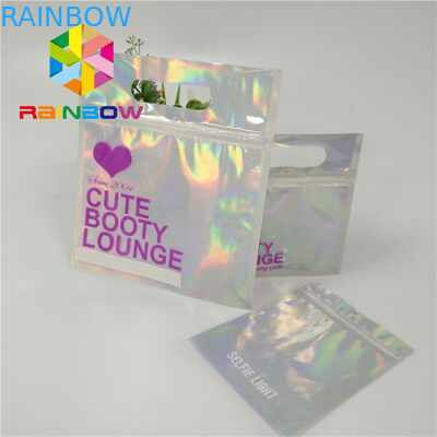 Tas Kemasan Bikini Plastik Tahan Air Sentuhan Lembut Pakaian Renang Recycle Zip Lock Bags