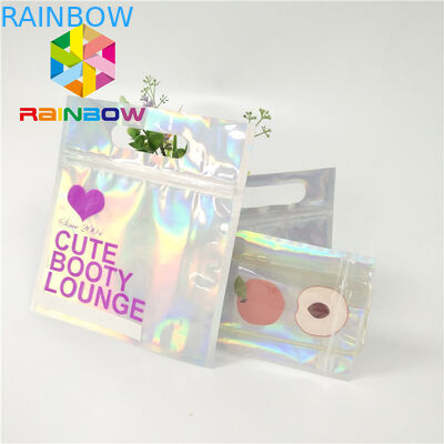 Tas Kemasan Bikini Plastik Tahan Air Sentuhan Lembut Pakaian Renang Recycle Zip Lock Bags