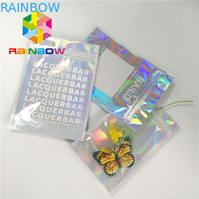 Tas Kemasan Bikini Plastik Tahan Air Sentuhan Lembut Pakaian Renang Recycle Zip Lock Bags