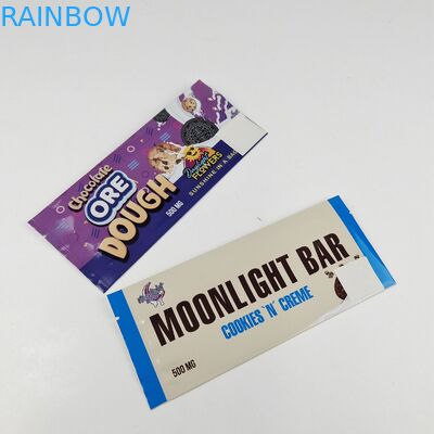 Tas Foil Pencetakan Digital yang Dapat Didaur Ulang Tas Kemasan Cokelat Warna CMYK