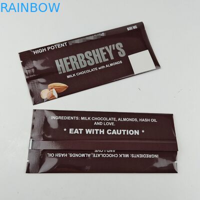 Chocolate Bar Candy Food Grade Plastic Bag Kantong Aluminium Foil Daur Ulang