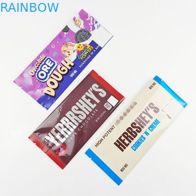 Tas Kemasan Coklat 500mg Moisture Proof Edible Aluminium Foil Package Bag