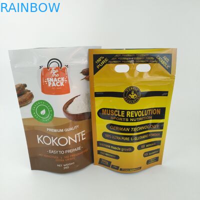 Tas Mylar Cetak Kustom Transparan Kantong Bukti Bau 3.5g Tas Foil Ziplock yang Dapat Dimakan