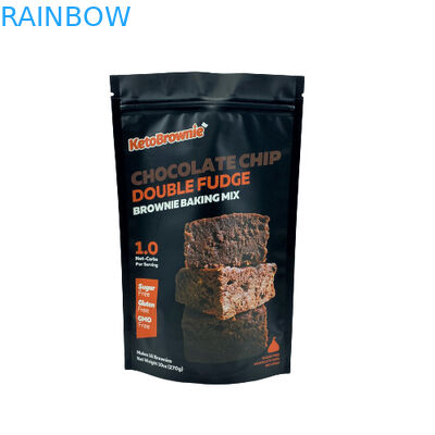 Kantong Plastik Anti Bau Logo Kustom 3.5g Tas Holografik Plastik Mylar