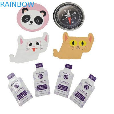 Kustom Die Cut Mylar Bags 1g 3.5g 7g 14g 28g Tahan Anak Untuk Permen Kue