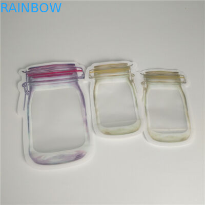 Kustom Die Cut Mylar Bags 1g 3.5g 7g 14g 28g Tahan Anak Untuk Permen Kue