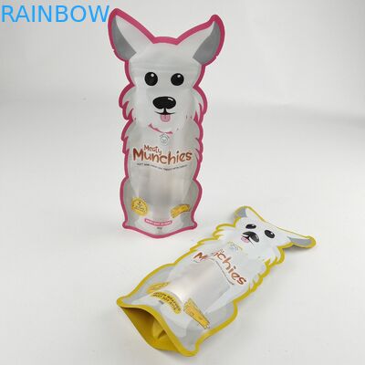 Hologram Dicetak Berbentuk Tidak Teratur Die Cut Mylar Bags 3.5g - 28g Childproof Smell Proof Bag