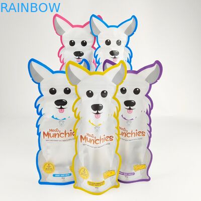 Custom Shape Die Cut Mylar Bag 3.5g Holographic Smell Proof Bag Dengan Ziplock