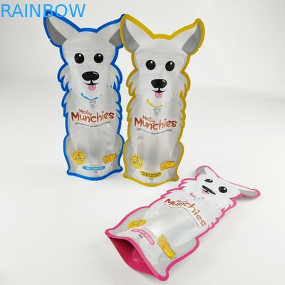 Die Cut Tas Bukti Bau Kecil yang Dapat Ditutup Kembali 3.5g Cookie Mylar Food Bags