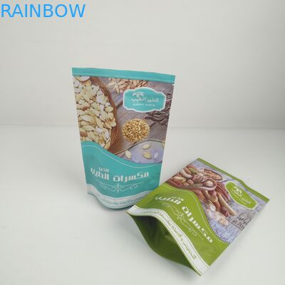 3.5g Mylar Ziplock Bags Custom Printed Moisture Proof Untuk Pengemasan Biskuit Permen Manis