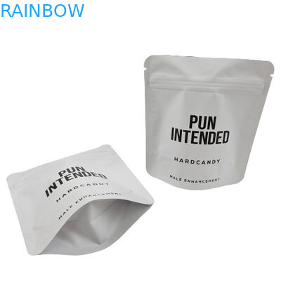 Tas Kunci Zip Mylar Aluminium Foil yang Disesuaikan Untuk Kemasan Makanan Yang Dapat Dimakan