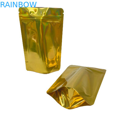 Plastik Zip Lock Smell Proof Stand Up Pouch Packaging Heat Seal 3.5 7g 1oz