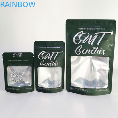 Kemasan Plastik Foil Herbal Dupa Mylar Bag Stand Up Pouch Cannabis Flower