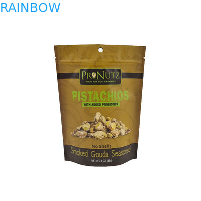 3.5g Food Mylar Bags Moisture Proof Plastic Ziplock Untuk Permen Biskuit Kue Manis