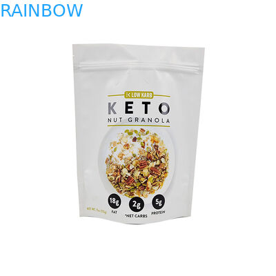 3.5g Food Mylar Bags Moisture Proof Plastic Ziplock Untuk Permen Biskuit Kue Manis