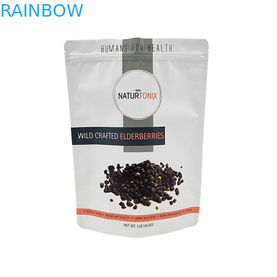 3.5g Food Mylar Bags Moisture Proof Plastic Ziplock Untuk Permen Biskuit Kue Manis