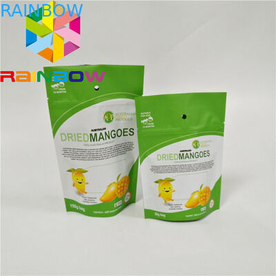 Tas Kemasan Mylar Cetak Kustom Bau Bukti Stand Up Hologram Cookie 30 Mikron