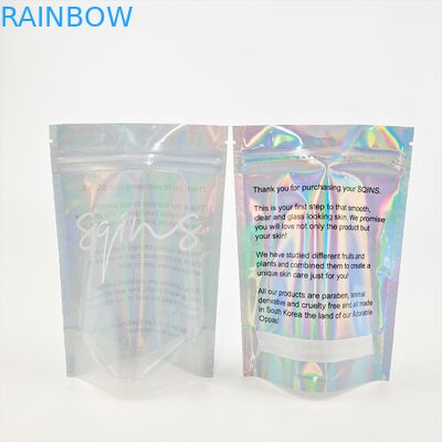 Aluminium Foil Mylar Bag Stand Up Pouch Smell Proof Packaging Food Resealable