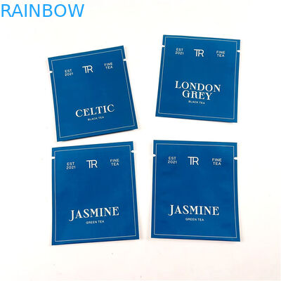 500Ppcs Packaging Printing Mylar Bags Untuk Black Green Tea Heat Seal Pouches