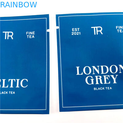 500Ppcs Packaging Printing Mylar Bags Untuk Black Green Tea Heat Seal Pouches