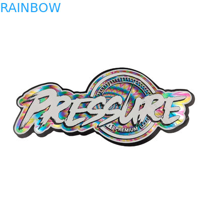 Bentuk Cetak Kustom Die Cut Mylar Bags 1g 3.5g 7g 14g 28g Untuk Permen Kue yang Dapat Dimakan