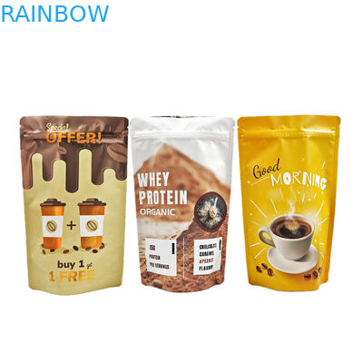 Stand Up Pouch Edible Bags Aluminium Foil Bau Kopi/Kacang/Snack Mylar Bags