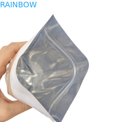 Kemasan Makanan Dengan Zipper Edible 250g Coffee Bar Wrapper Resealable Stand Up Pouch