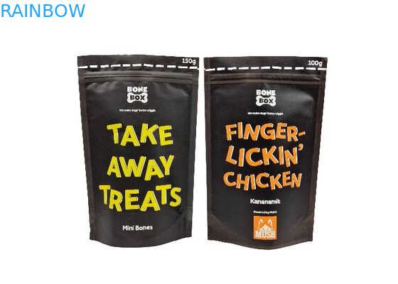 Kantong Stand Up Biodegradable Ramah Lingkungan Tas Kemasan Permen Kue Kacang Teh Makanan Kustom