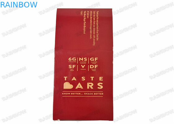 Kotak Display Kertas Kemasan Produk Makanan Pencetakan Sisi Ganda Matte Hoki