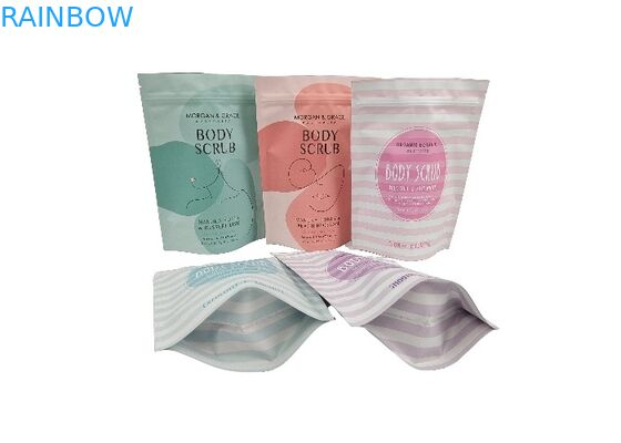 Digital Printing Custom Stand Up Bag Waterproof Packaging Bag Untuk Body Scrub