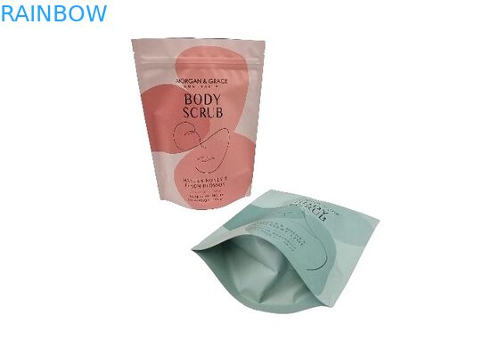 Digital Printing Custom Stand Up Bag Waterproof Packaging Bag Untuk Body Scrub