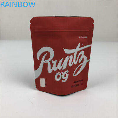 Custom Print Stand Up Childrpoof Ziplock Snack Bags Food Packaging Bag