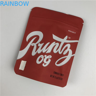 Custom Print Stand Up Childrpoof Ziplock Snack Bags Food Packaging Bag