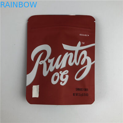 Custom Print Stand Up Childrpoof Ziplock Snack Bags Food Packaging Bag