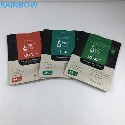 Tas kemasan bunga kering dengan pegangan Hologram Foil Tas anti bau