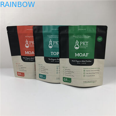 Tas kemasan bunga kering dengan pegangan Hologram Foil Tas anti bau