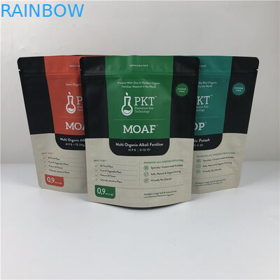 Tas kemasan bunga kering dengan pegangan Hologram Foil Tas anti bau