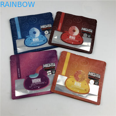 Layanan Profesional Kantong Cetak Digital dengan Glossy/Matte Printing Finishing Kantong Mylar yang Bisa Dimakan