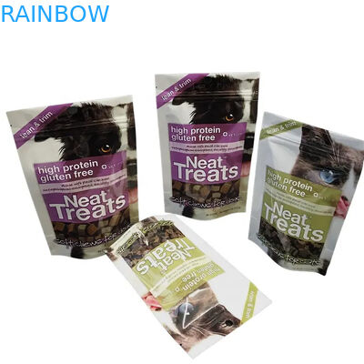 Tas Makanan Hewan Peliharaan untuk Hewan Peliharaan Kunyah Makanan yang Bisa Dimakan tahan goresan Kantong kemasan makanan