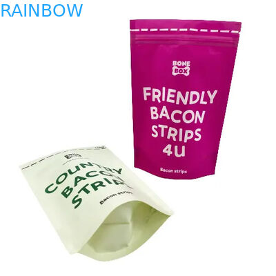 Kantong Makanan Hewan dengan Tear Notch untuk Dog Treats Packing Bags