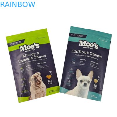 Biodegradable yang dapat digunakan kembali Custom Printed Logo Doypack Zip Lock Kraft Paper Stand Up Bags Untuk Food Plastic Packaging