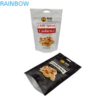 Harga Pabrik Tas Plastik Custom Berdiri Makanan Kacang Kacang Kantong Kemasan Kantong Ritsleting Kemasan