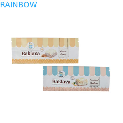 Grosir Food Grade Custom Printed Flat Bag Bag Packaging Low MOQ Biodegradable Bag sachet