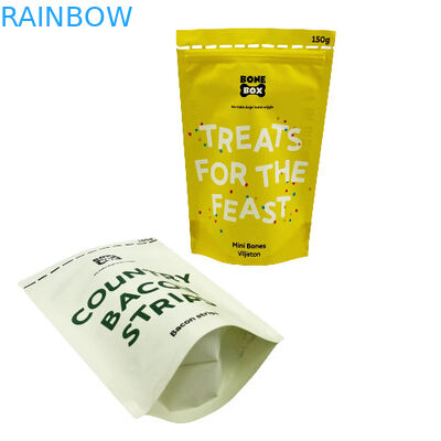Biodegradable Coffee Bean Packaging Bag Kraft Paper Daur Ulang Stand Up Bag Coffee Bag